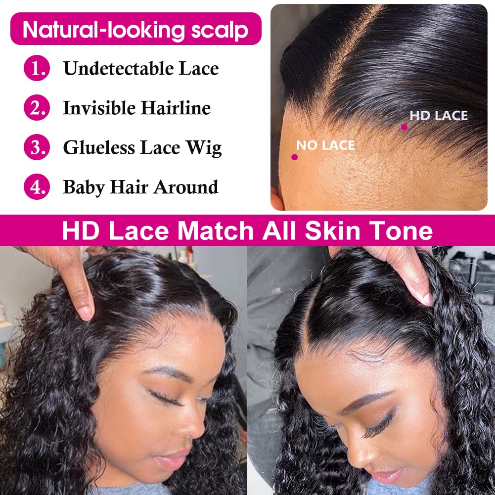 Human Hair Wig Body Wave Lace Front