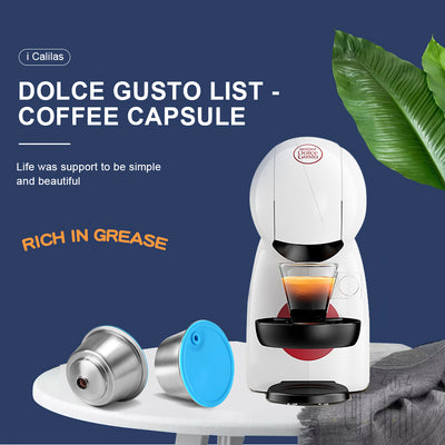 Refillable STAINLESS STEEL Dolce Gusto Coffee Capsule