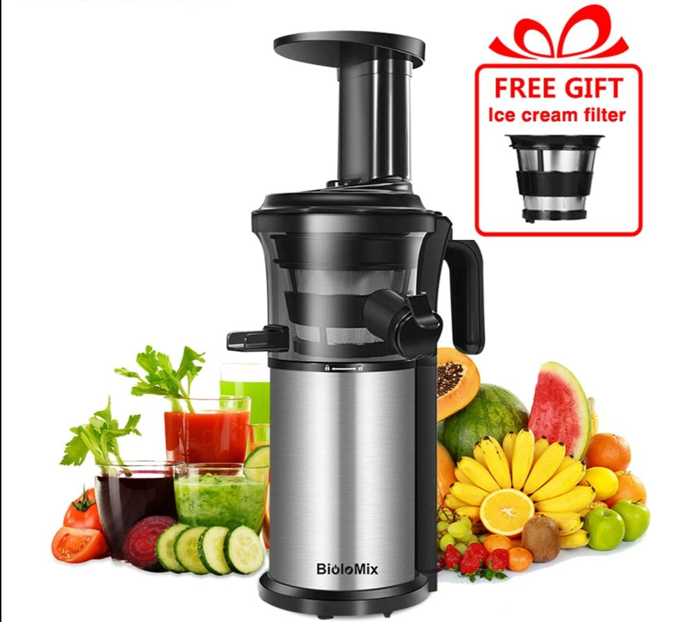 200W Stainless Steel Auger Juicer
