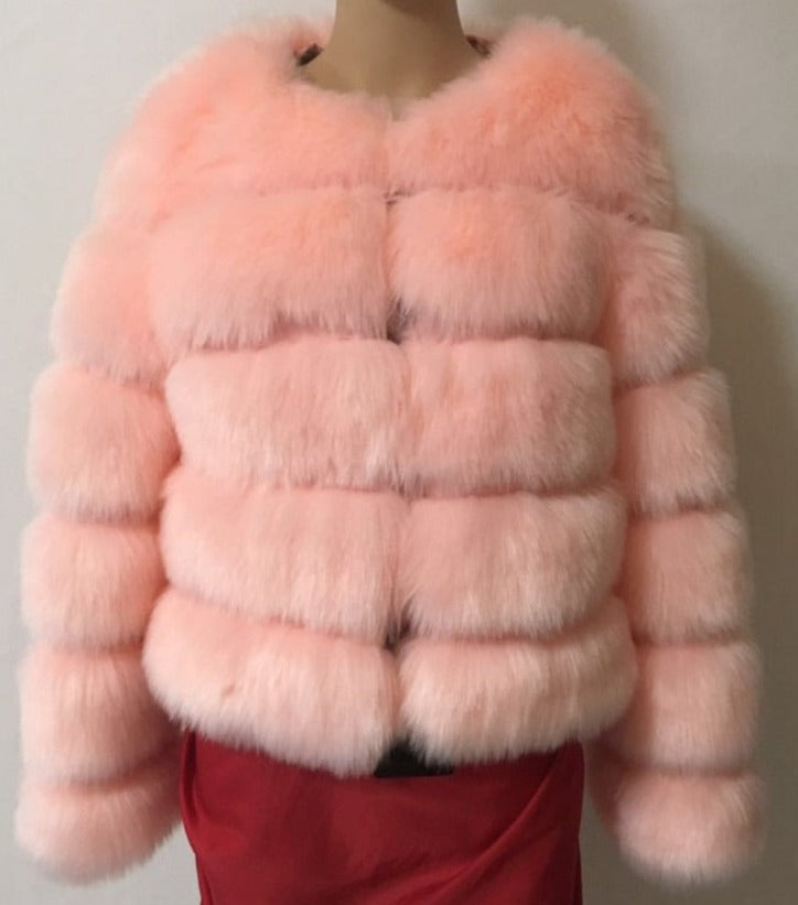 Faux Fur Winter Jacket