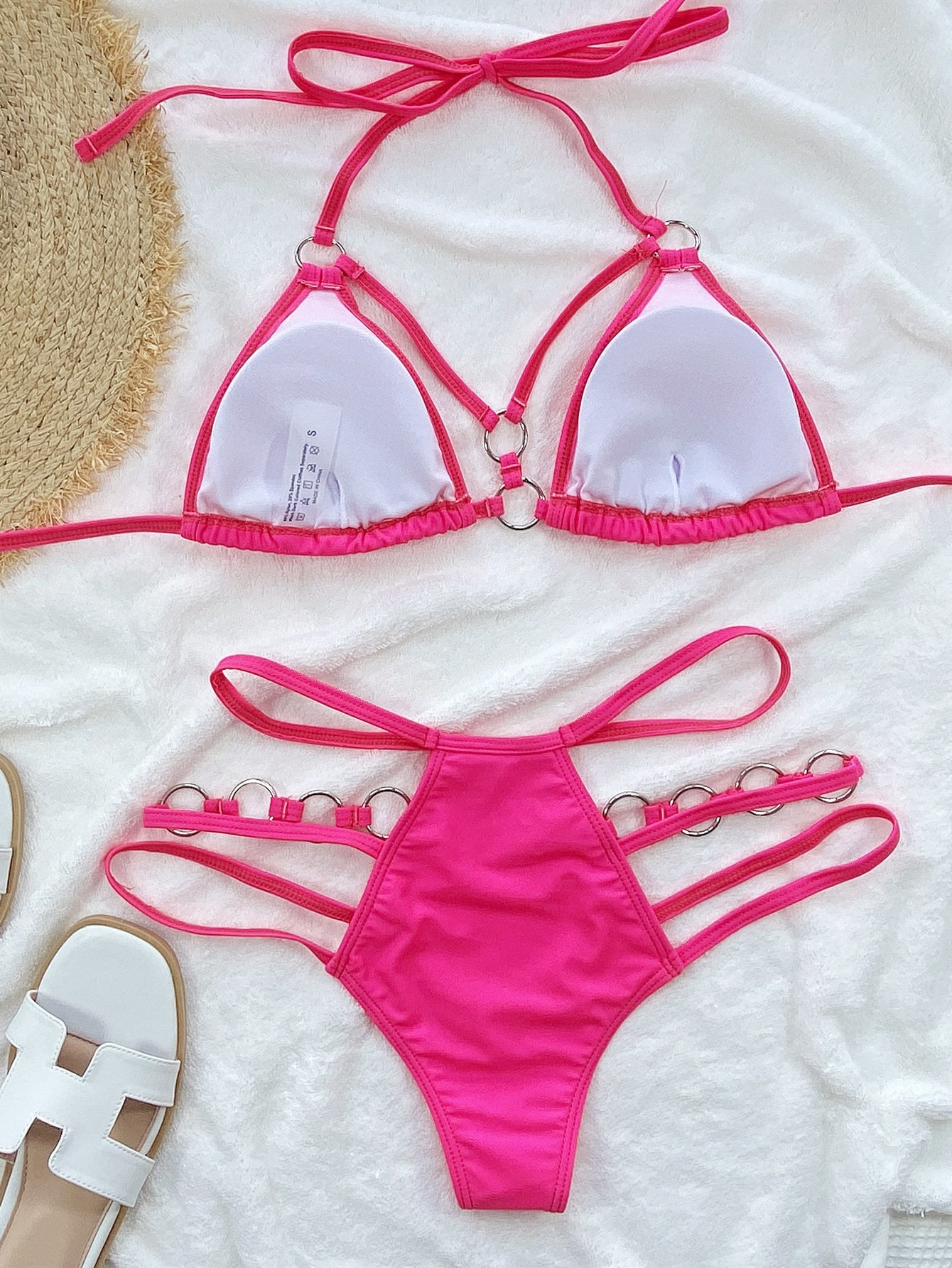 Sexy Hollow Out 2 Piece Beachwear Suit