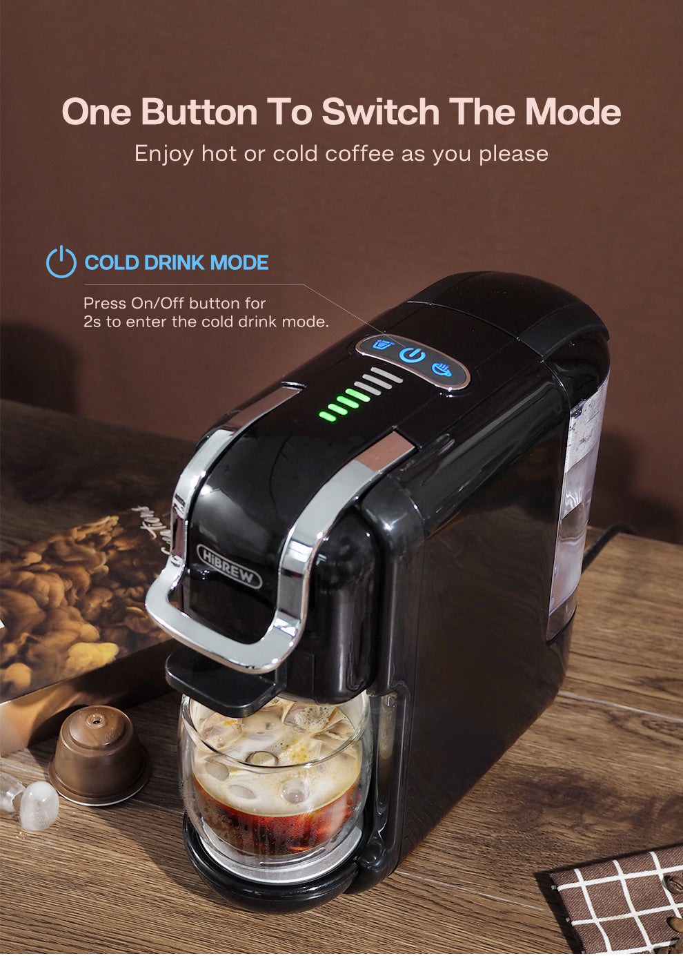 5 In 1 Multiple Capsule Coffee Machine