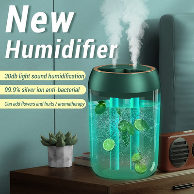 1.8L Portable Light Air Humidifier Mist Maker🍃