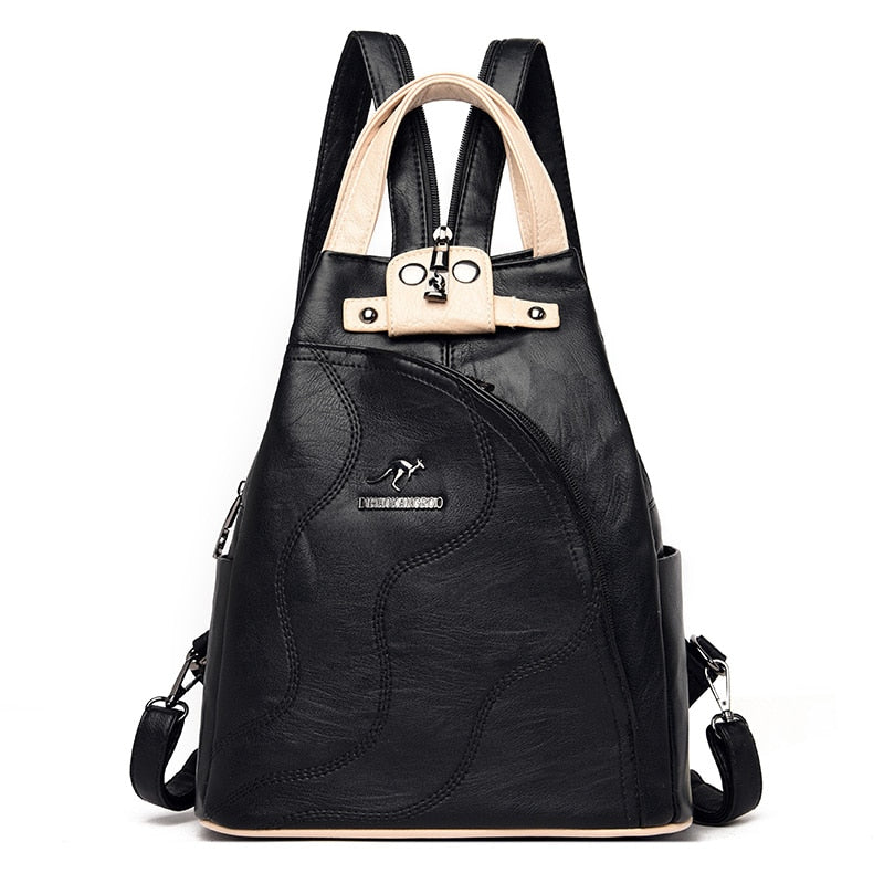 2023 Ladies Designer Leather Backpack