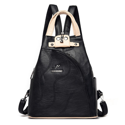 2023 Ladies Designer Leather Backpack