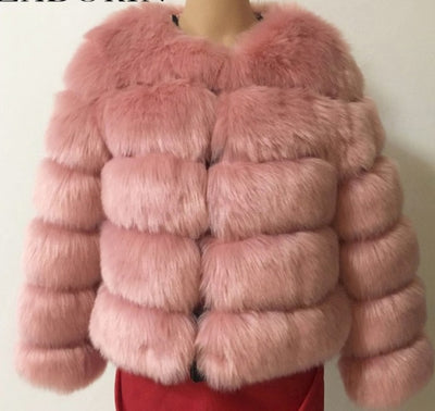 Faux Fur Winter Jacket