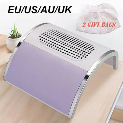 Manicure Nail Dust Vacuum Cleaner Extractor