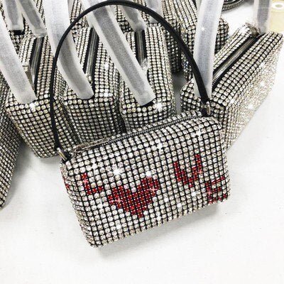 Rhinestone Handbag for Women