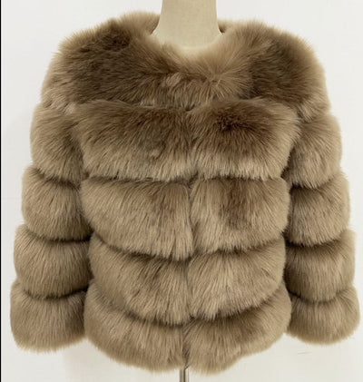 Faux Fur Winter Jacket F9
