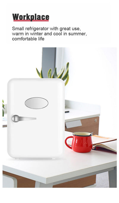 Portable Refrigerator Compact Multifunction Mini Drink Cooler & Warmer