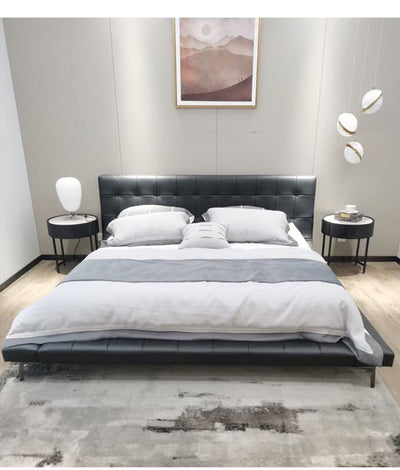 Modern Leather Bed HQ