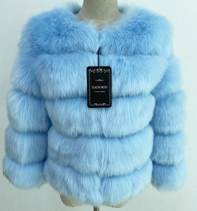 Faux Fur Winter Jacket F9