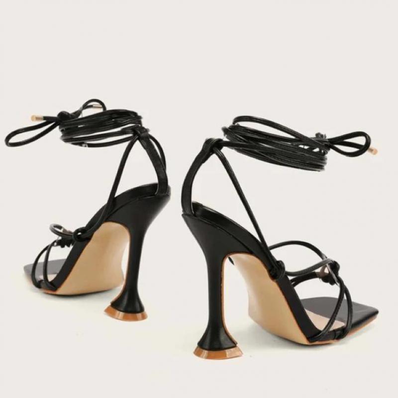 Hot Summer Sexy Ankle Strap Ladies High Heels