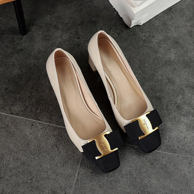 Classic Bow Ladies Shoes