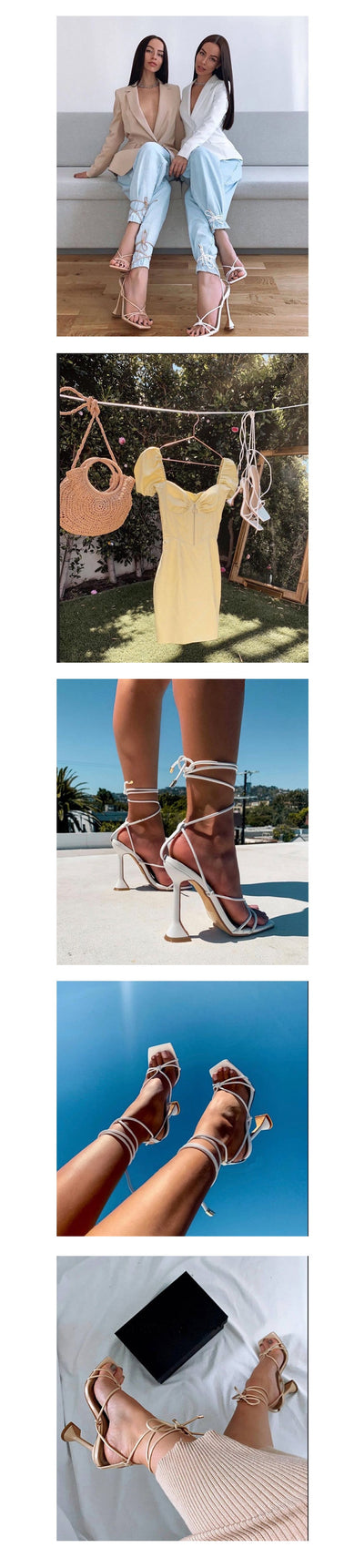 Sexy Ankle Strap High Heel - Women Shoes