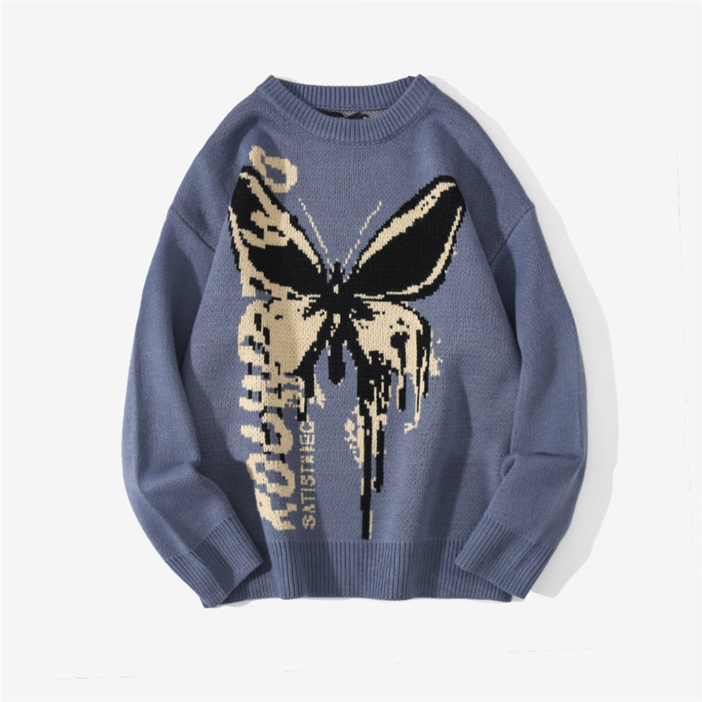 Soft Knitted Butterfly Sweater