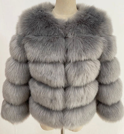 Faux Fur Winter Jacket F9