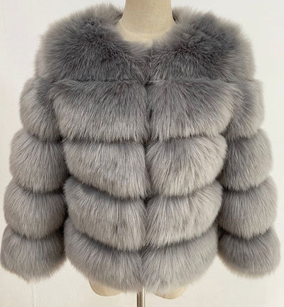 Faux Fur Winter Jacket