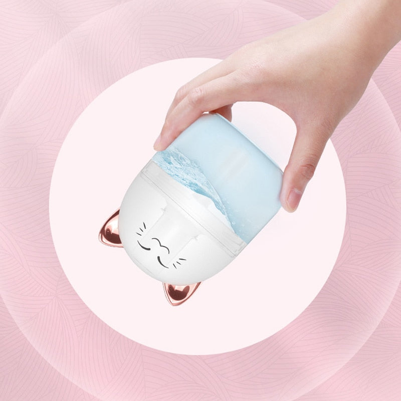 New Mini Aroma Humidifier with Colorful Atmospheric Light