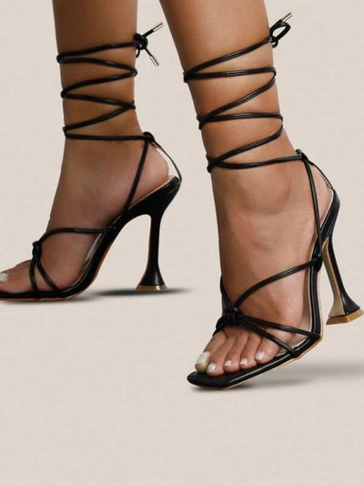 Hot Summer Sexy Ankle Strap Ladies High Heels