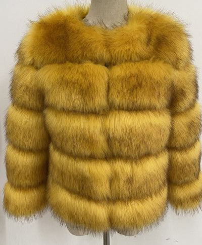 Faux Fur Winter Jacket