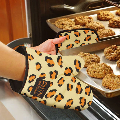 Leopard Kitchen Gloves