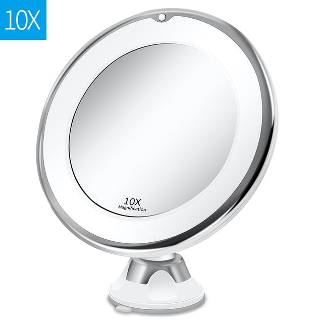 Adjustable Lighted LED Makeup Mirror - GiGezz