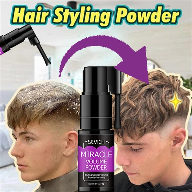 360° Rotatate Spray Fluffy Hair Powder - GiGezz