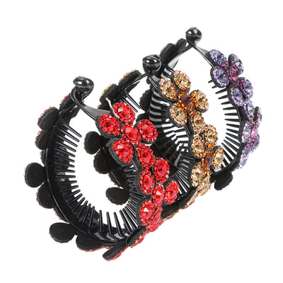 Barrettes Flower Claws Ponytail Clips