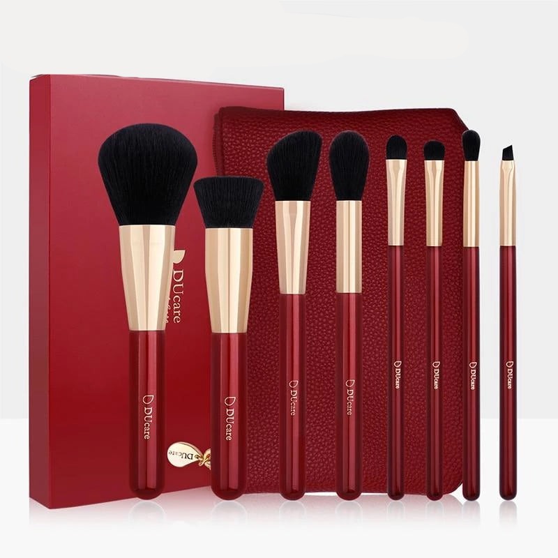 Fashion Cosmetic Brushes with Bag